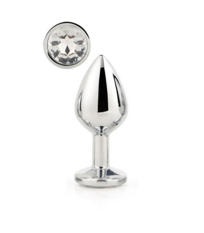 Dream Toys Anal plug Gleaming Love Silver