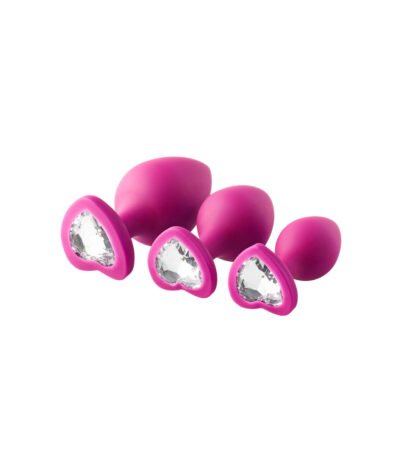 Dream Toys Anal plug Flirts Pink 3 Pieces