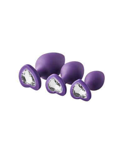Dream Toys Anal plug Flirts Purple 3 Pieces