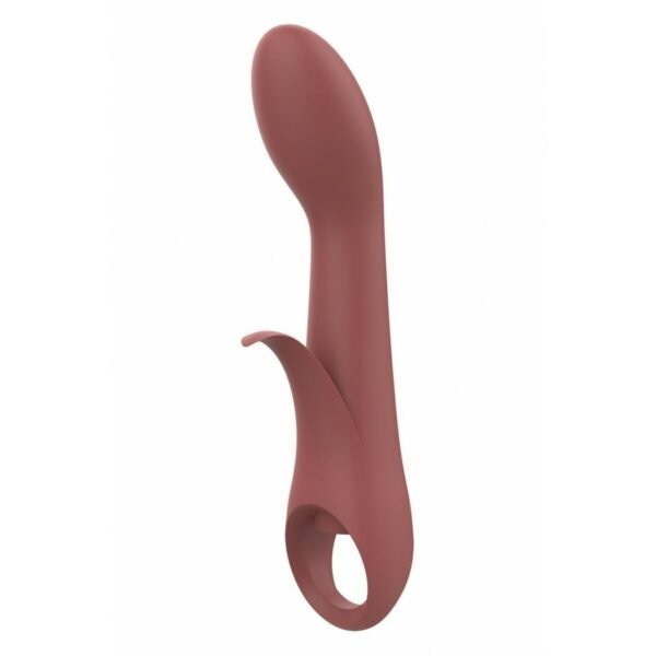 Nude Dual Stimulation Vibe Brown
