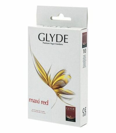 Glyde Condoms Maxi Red