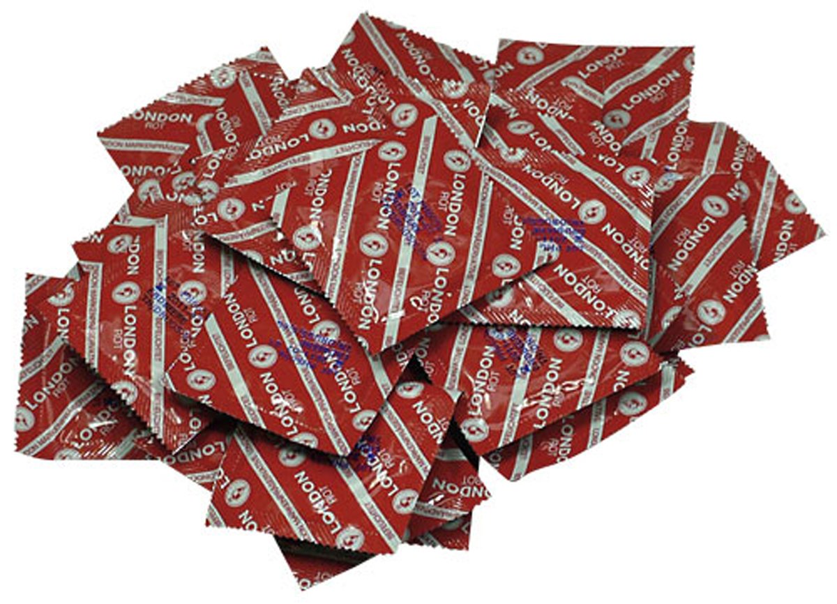 London Red Condoms - 100 pcs London Red Condoms - 100 pcs