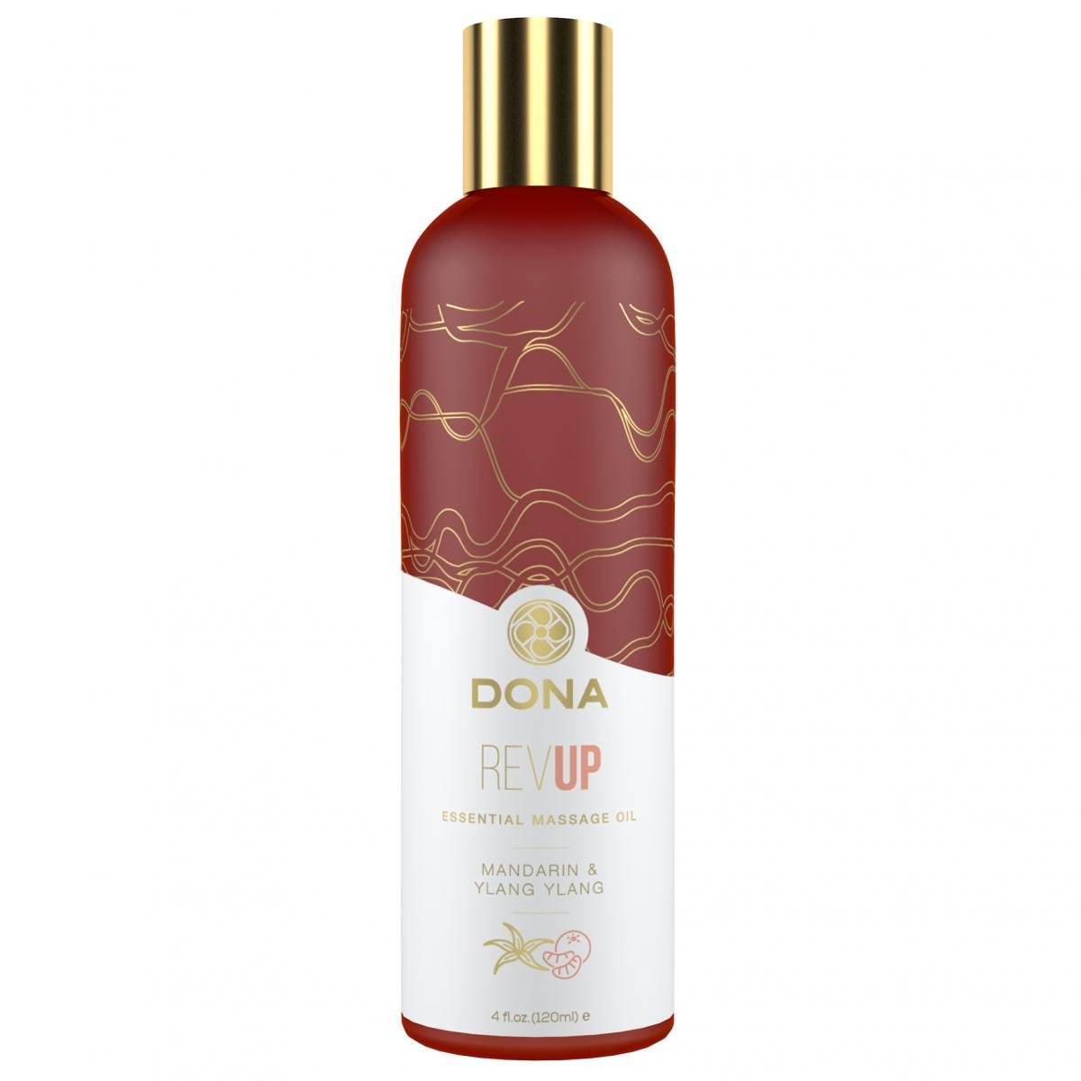 Dona Essential Vegan Massage Oil Rev Up Tangerine & Ylang Ylang Dona Essential Vegan Massage Oil Rev Up Tangerine & Ylang Ylang