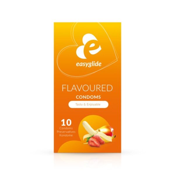 EasyGlide Flavoured Condoms - 10 pcs