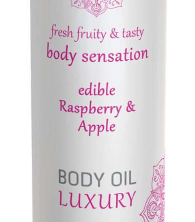 Shiatsu Luxury Body Oil Edible - Raspberry & Apple