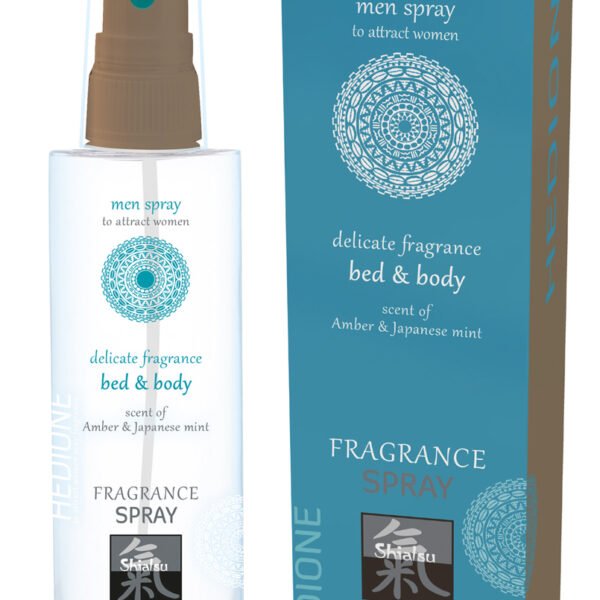 Shiatsu Pheromone Bed & Body Fragrance - Amber & Japanese Mint